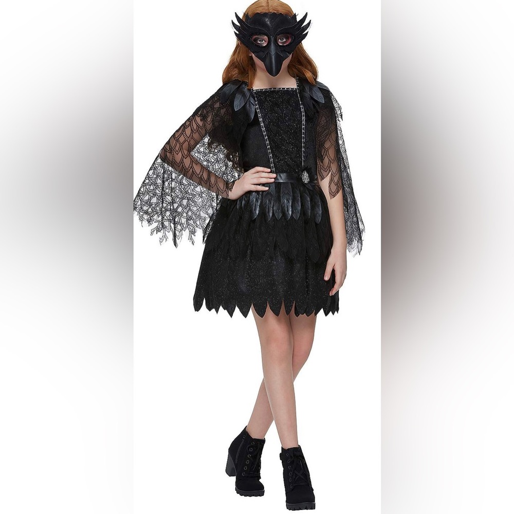 Kids Mystical Ravens Costume plus mask